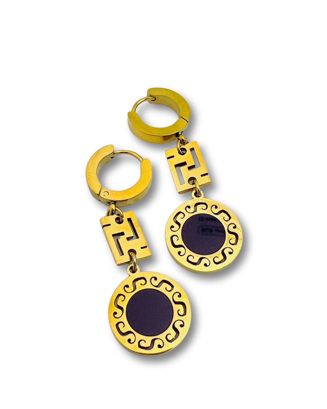 Athena's Charm Statement Earrings