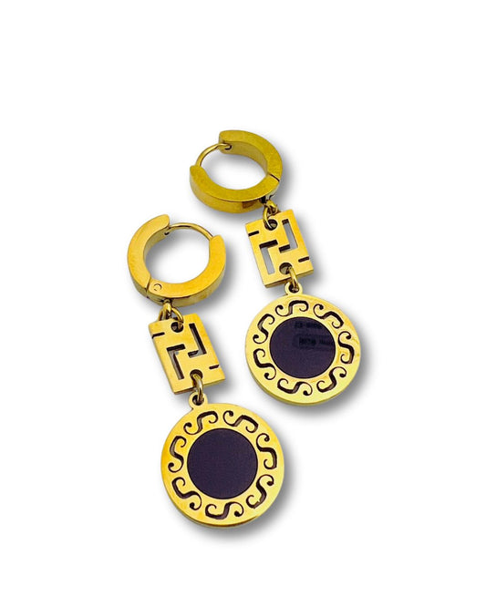 Athena's Charm Statement Earrings