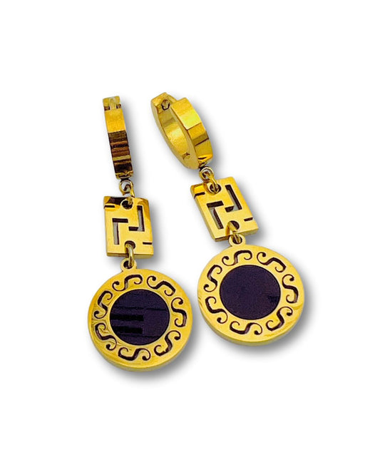 Athena's Charm Statement Earrings